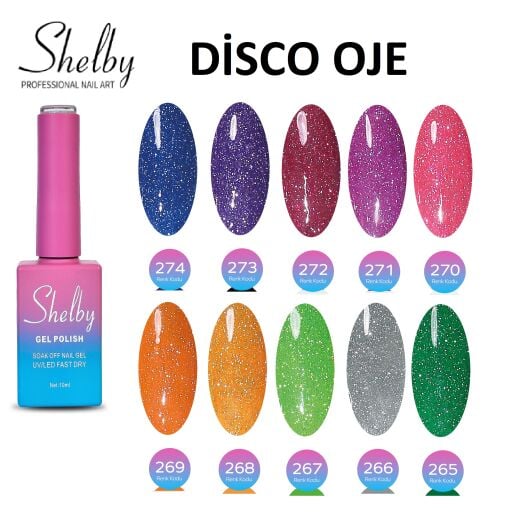 10 ML SHELBY-DİSCO COLOR