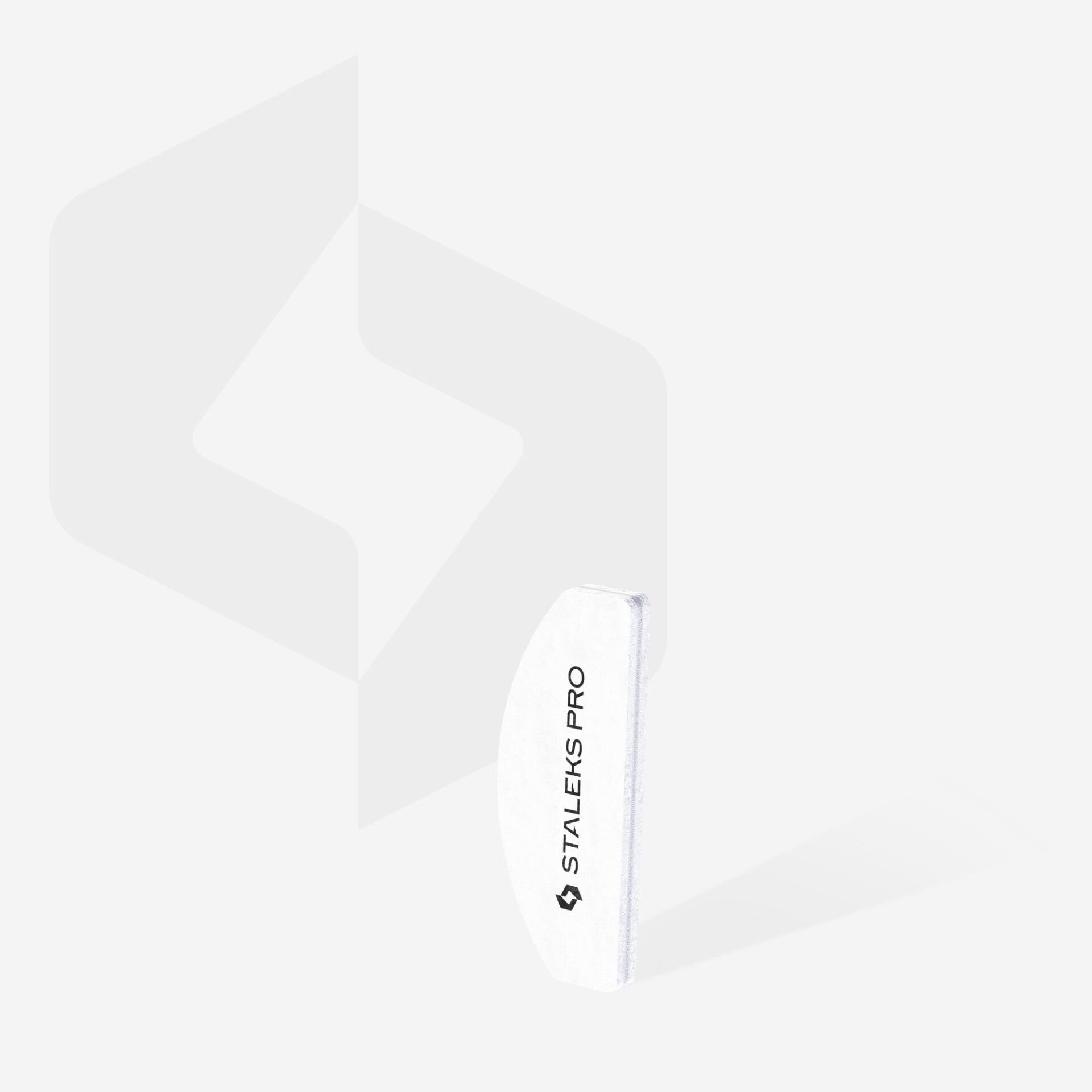 NFB-41m-100/180-20 STALEKS PRO Yarım Ay Şekillendirici Mini Buffer Törpü 100/180 Grit, 20'li Set