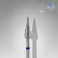 FA100B040/12 Elmas Sivri Armut Freze, Mavi, Çap 4 mm, Çalışma Kısmı 12 mm