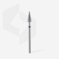 FA100B040/12 Elmas Sivri Armut Freze, Mavi, Çap 4 mm, Çalışma Kısmı 12 mm