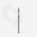FA11B021/8 Elmas Sivri Alev Freze, Mavi, Çap 2,1 mm, Çalışma Kısmı 8 mm