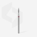 FA11R023/8 Elmas Sivri Alev Freze EXPERT, Kırmızı, Çap 2,3 mm, Çalışma Kısmı 8 mm