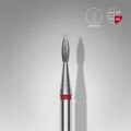 FA11R018/8 Elmas Sivri Alev Freze EXPERT, Kırmızı, Çap 1,8 mm, Çalışma Kısmı 8 mm