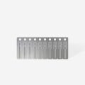 FA11RB021/8 Elmas Sivri Alev Freze EXPERT DUO, Kırmızı-mavi, Çap 2,1 mm, Çalışma Kısmı 8 mm