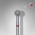 FA01R050 Elmas Küre Freze, Kırmızı, Çap 5 mm