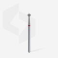 FA01R035 Elmas Küre Freze, Kırmızı, Çap 3,5 mm