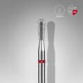 FA120R023/5 Elmas Kibrit Freze EXPERT, Kırmızı, Çap 2,3 mm, Çalışma Kısmı 5 mm