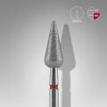FA100R050/12 Elmas Armut sivri Freze EXPERT ,Kırmızı, Çap 5 mm, Çalışma Kısmı 12 mm
