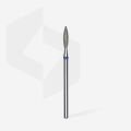 FA10B023/10 Elmas Alev Freze, Mavi, Çap 2,1 mm, Çalışma Kısmı 10 mm