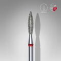 FA10R023/10 Elmas Alev Freze, Kırmızı, Çap 2,3 mm, Çalışma Kısmı 10 mm