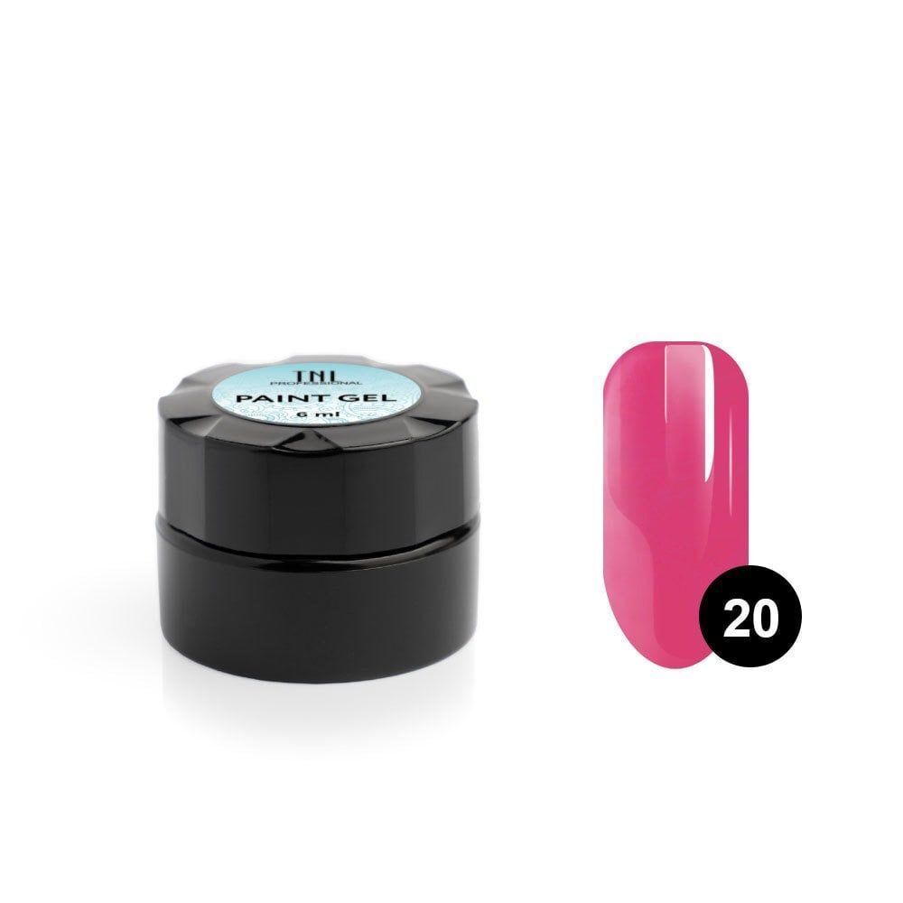 TNL PAİNT ÇİZİM JEL 6 ML YOĞUN PEMBE NO:20
