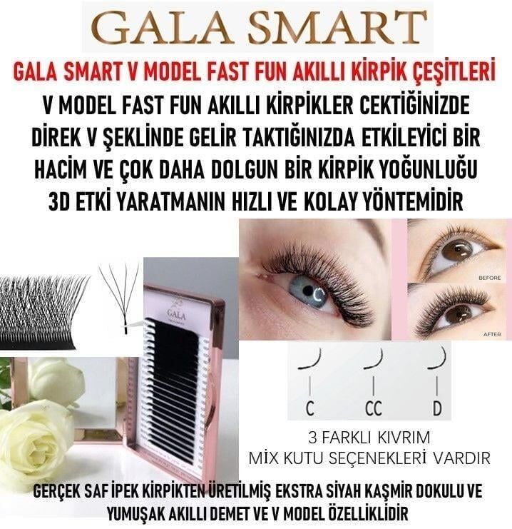 GALA SMART V FAST FUN LASH 0,7 C MİX