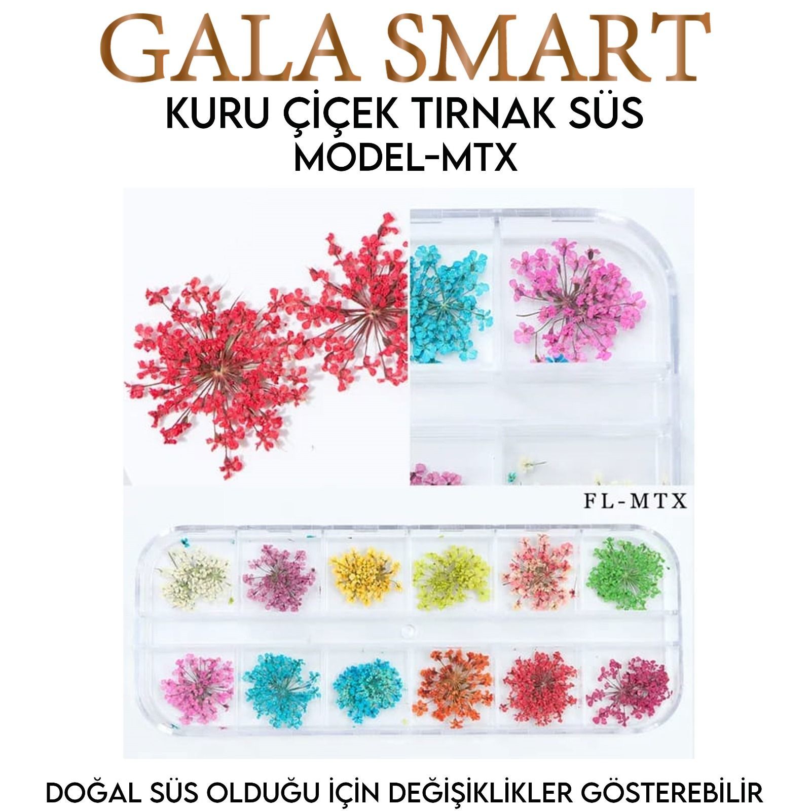 KURU ÇİÇEK TIRNAK SÜS - MODEL:MTX