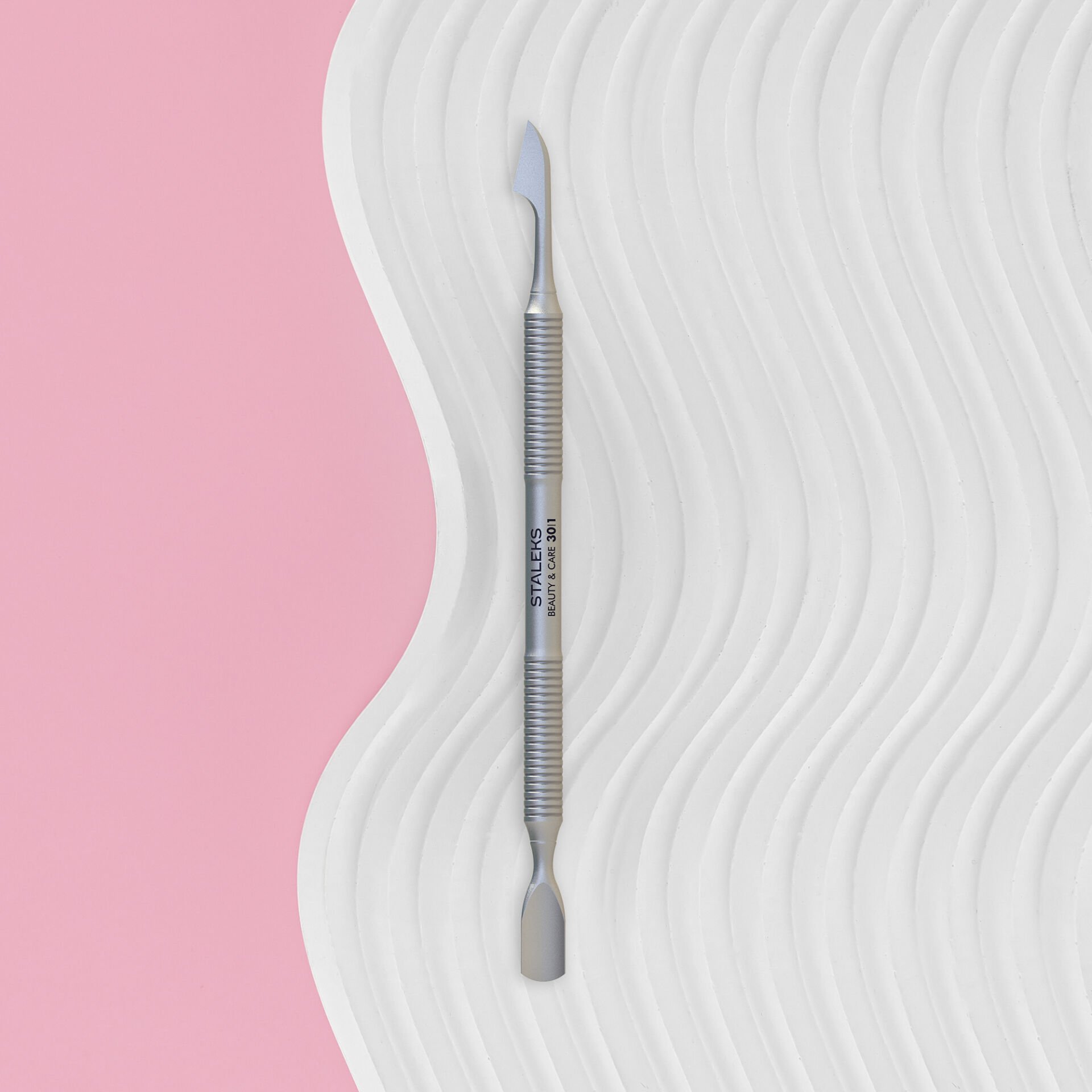 PBC-30/1 BEAUTY & CARE 30 TYPE 1 Tırnak Eti İtici (Yuvarlak İtici + Üçgen Uç)