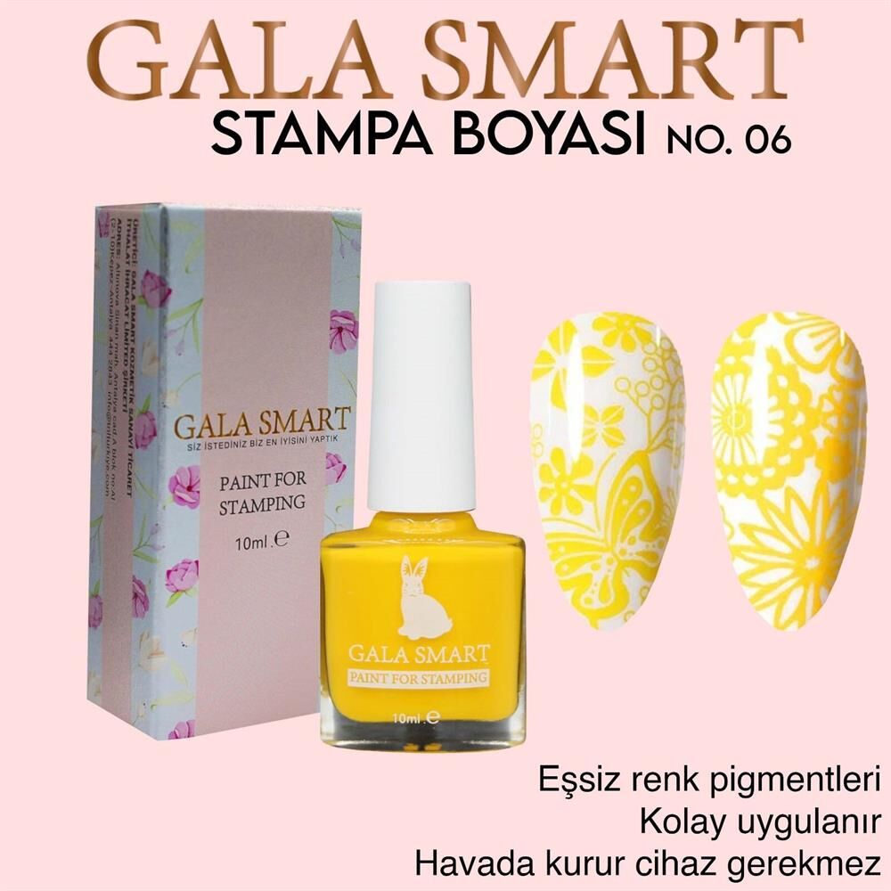 GALA SMART - STAMPA BOYASI 10 ML NO:06