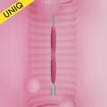 PQ-10/3 ''Gummy'' UNIQ 10 TYPE 3 Silikon Saplı Tırnak Eti İtici (Dar Yuvarlak İtici + Üçgen Üç)