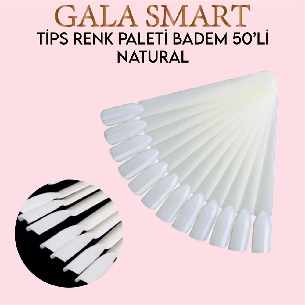 TİPS RENK PALETİ BADEM 50 Lİ NATUREL