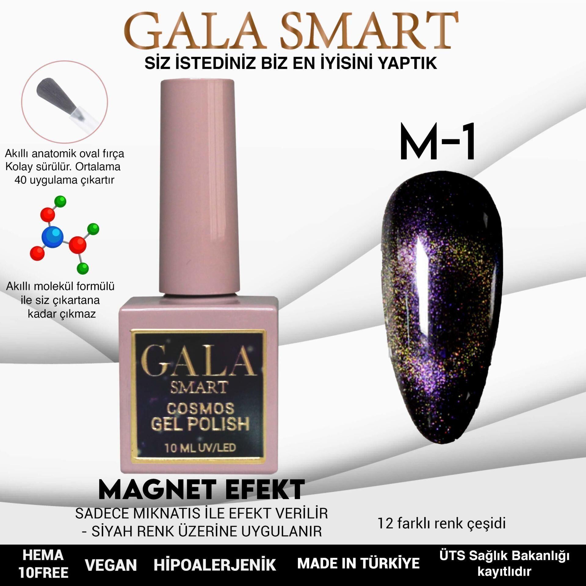 GALA SMART COSMOS KEDİ GÖZÜ 10 ml M1