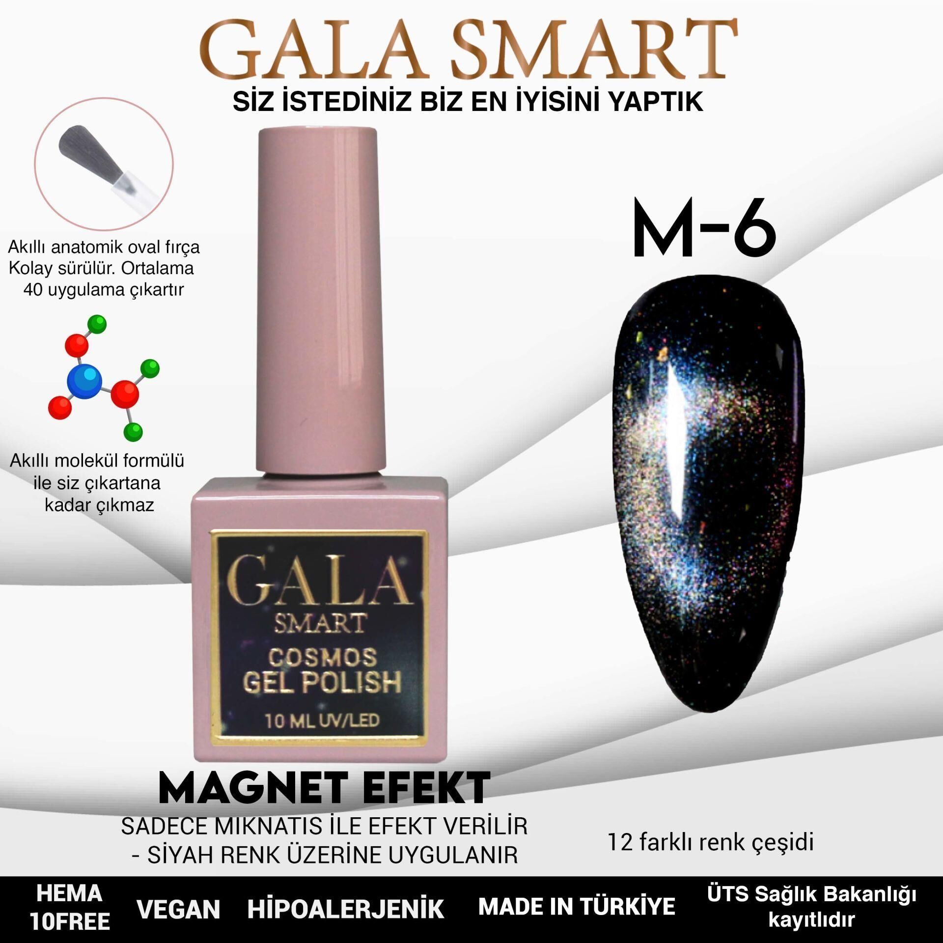 GALA SMART COSMOS KEDİ GÖZÜ 10 ml M6