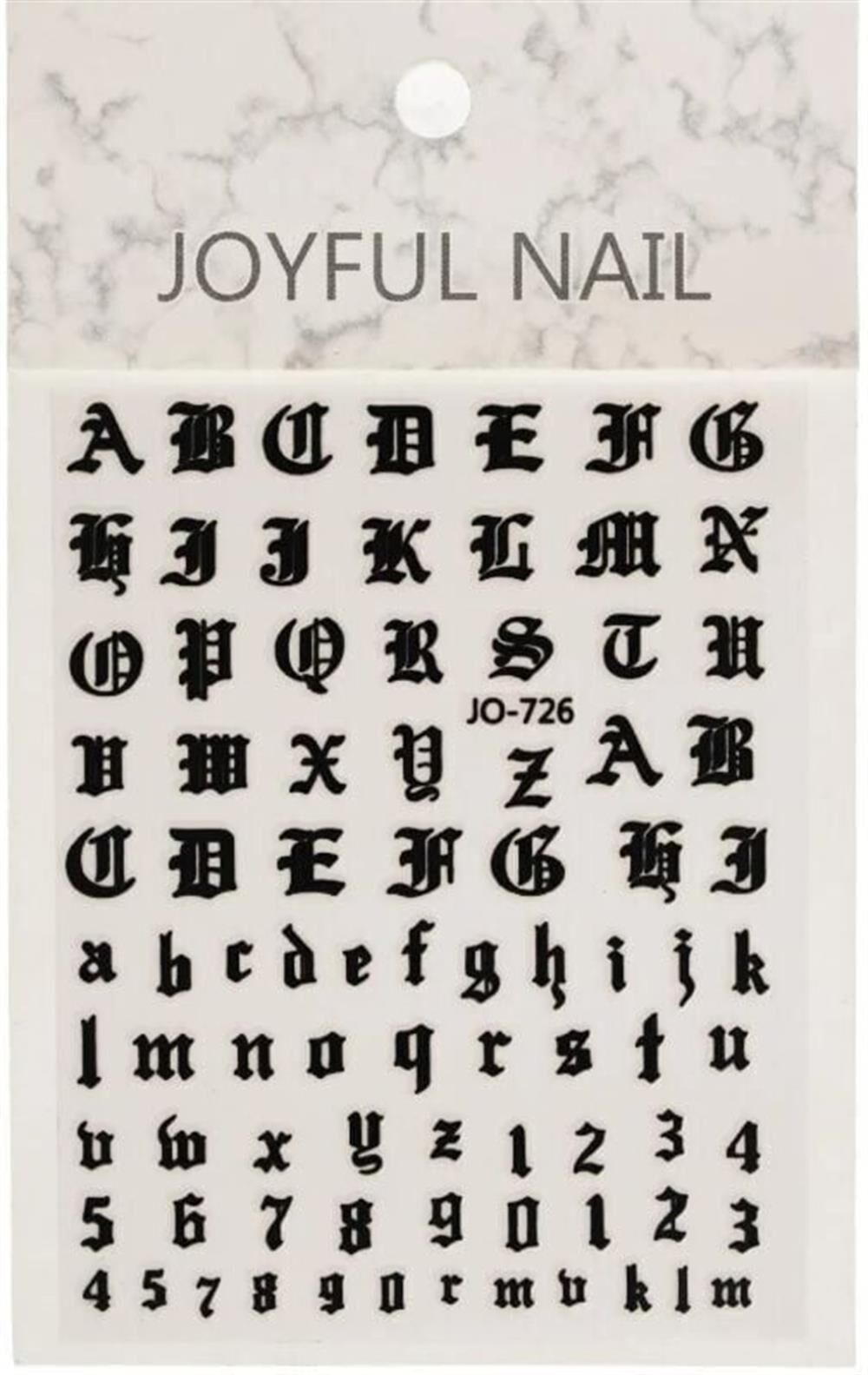 PROFESSİONEL STİKER JO-726