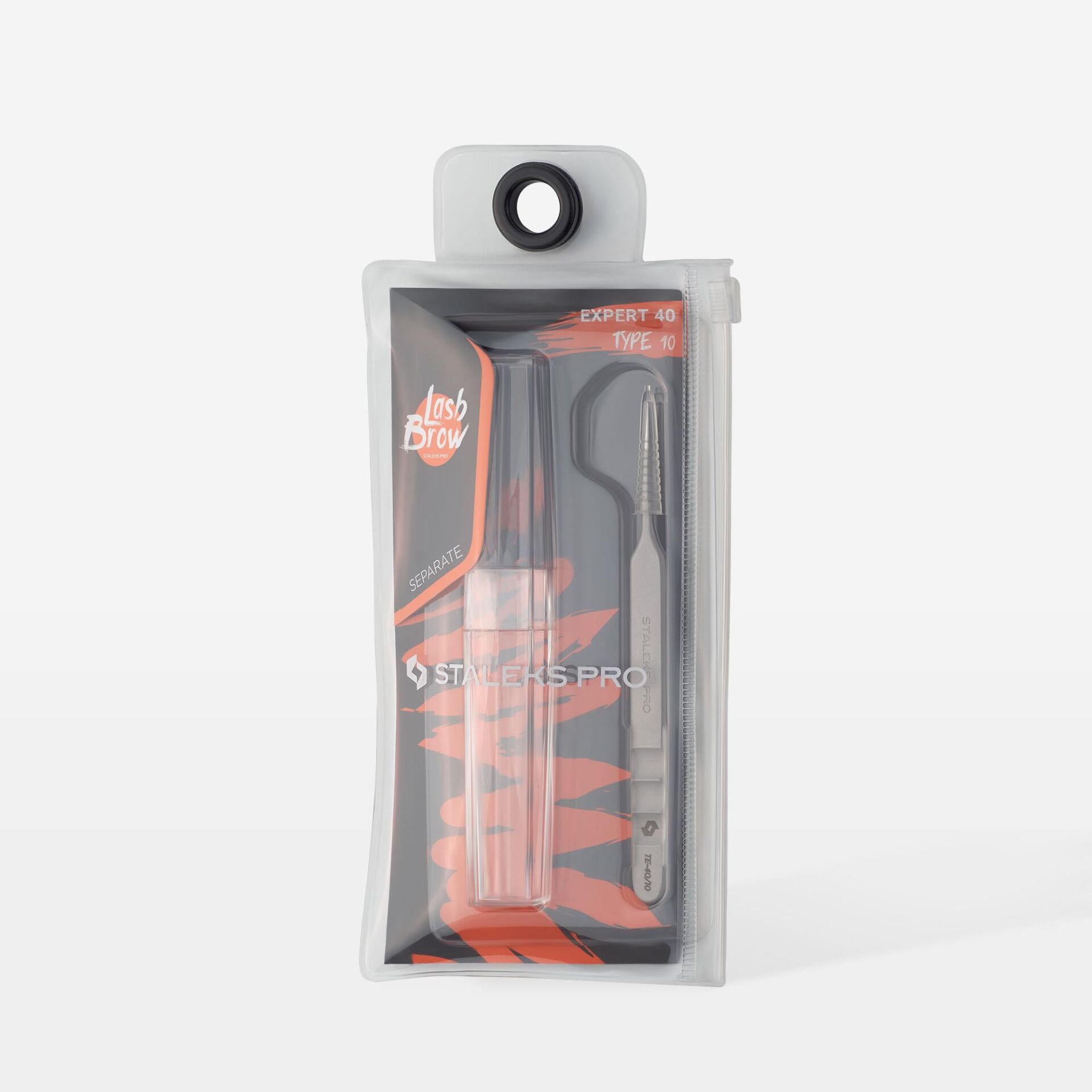 TE-40/10 EXPERT 40 TYPE 10 PROFESYONEL KİRPİK CIMBIZI (DÜZ)