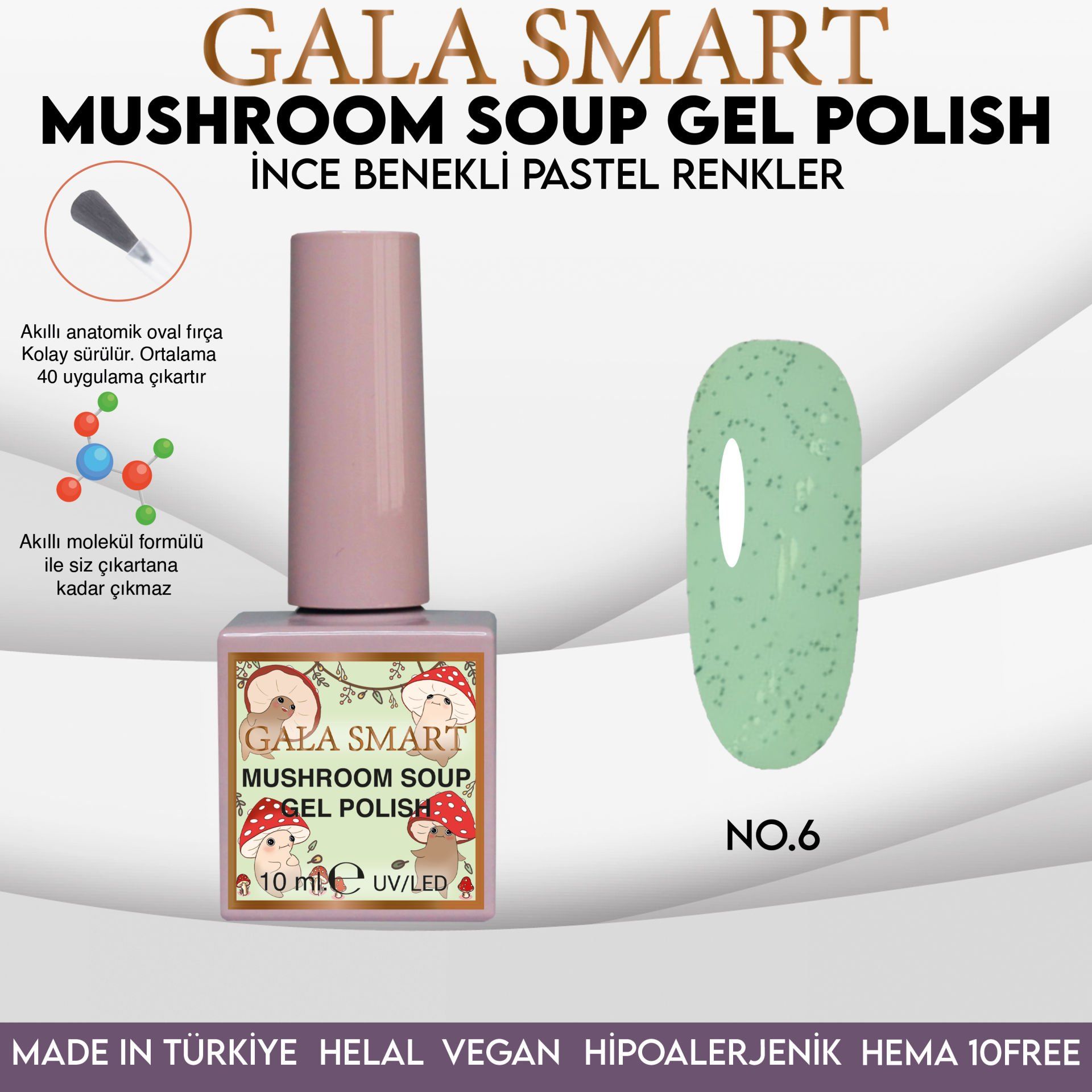 GALA SMART MUSHROOM SOUP KALICI OJE 10 mle MS6