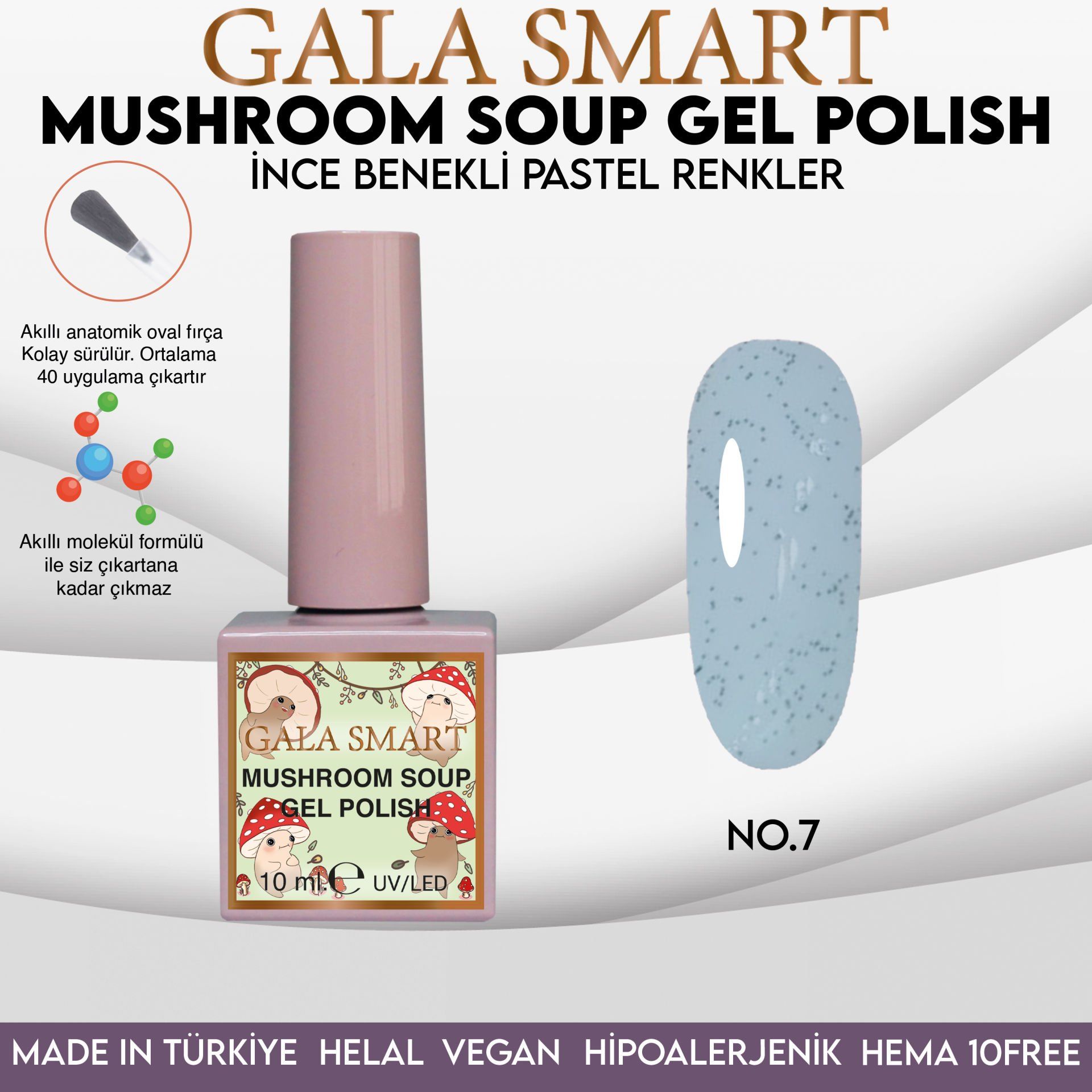GALA SMART MUSHROOM SOUP KALICI OJE 10 mle MS7