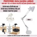 GALA MASA LAMBASI BEYAZ 80 CM