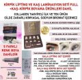 GALA KİRPİK LİFTİNG & KAŞ LAMİNASYON SET + BOYAMA ÜRÜNLERİ DAHİL