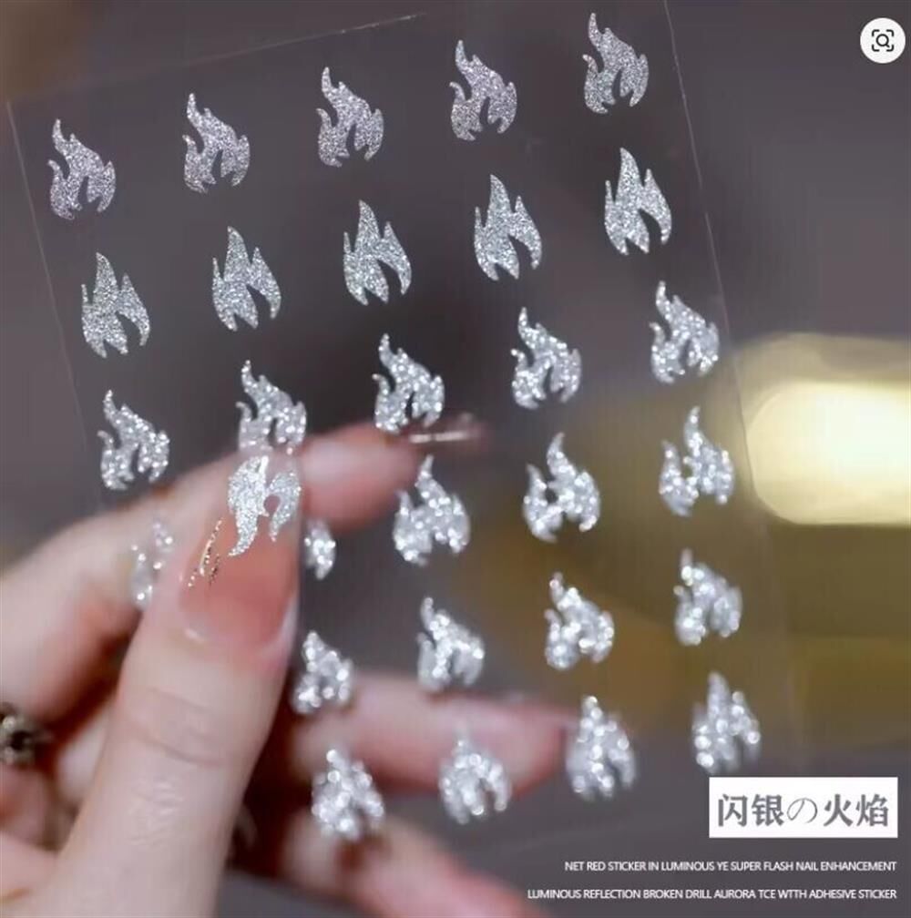 PROFESSİONEL STİKER JO-SİMLİ ALEV