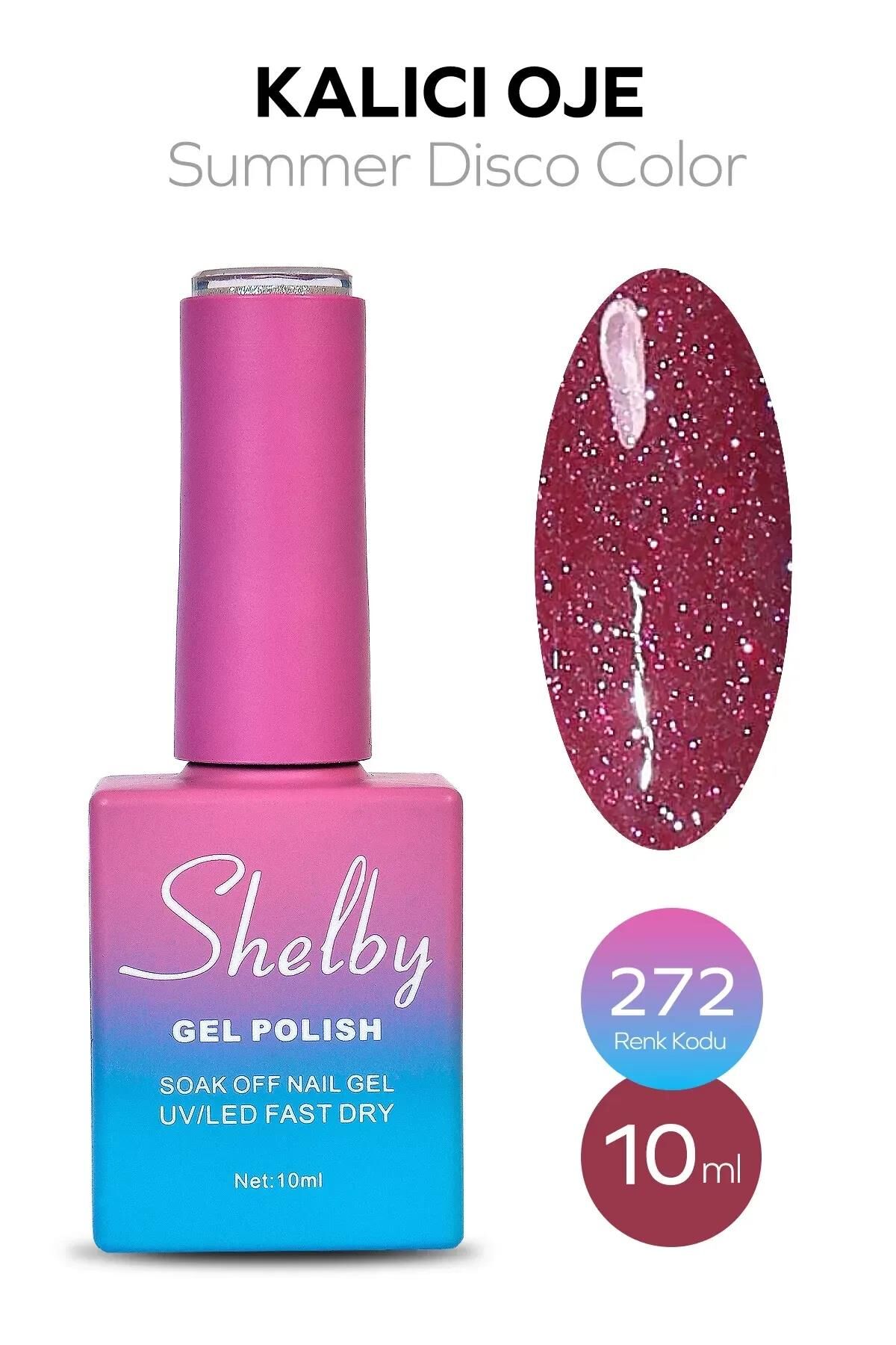 SHELBY 10 ML. A272 DİSKO YAZ RENK KALICI OJE