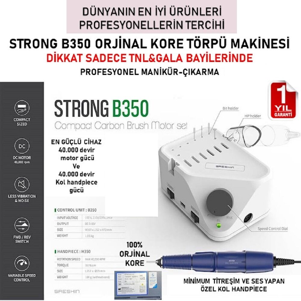 STRONG B350 40.000 DEVİR