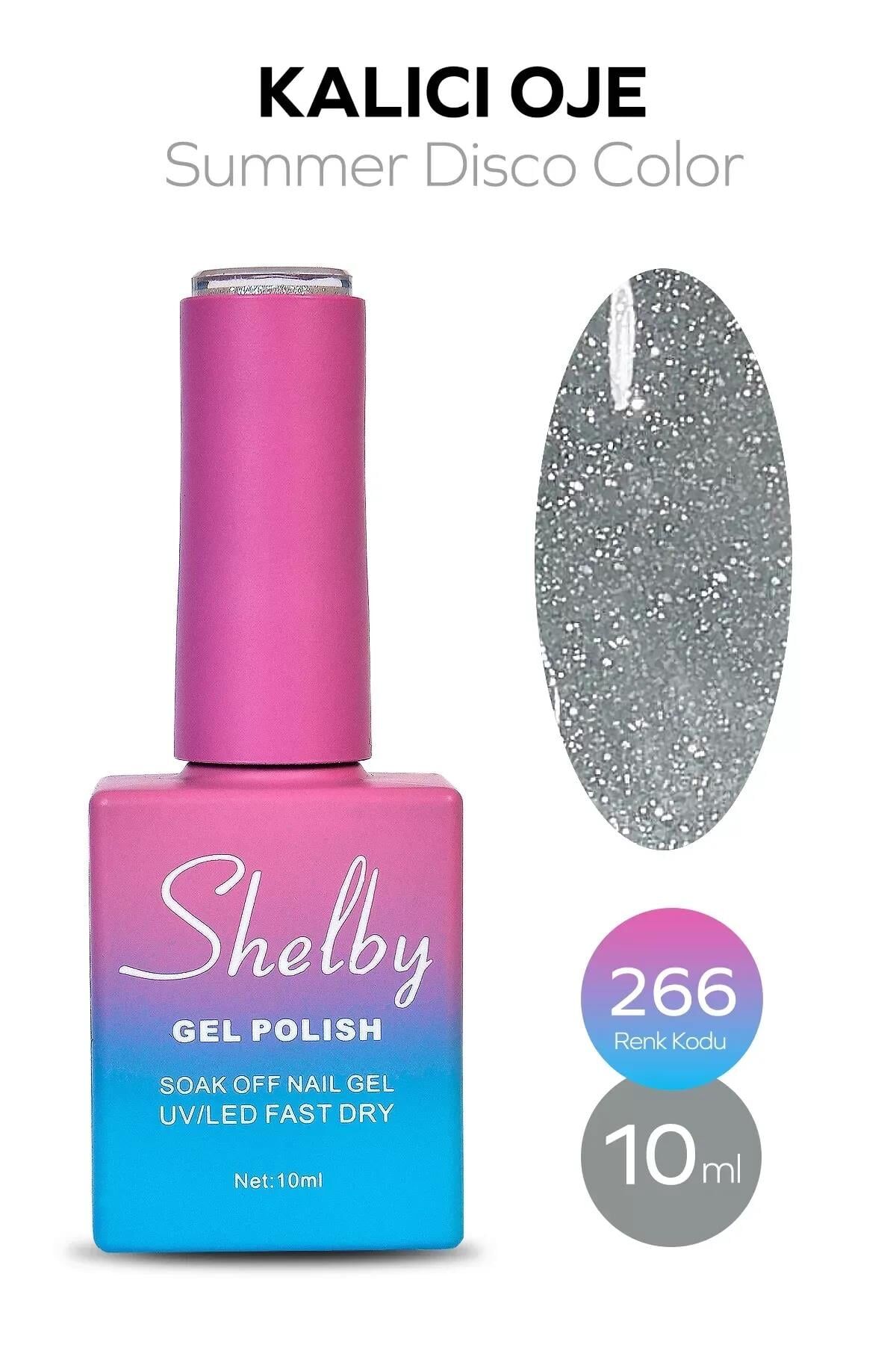 SHELBY 10 ML. A266 DİSKO YAZ RENK KALICI OJE
