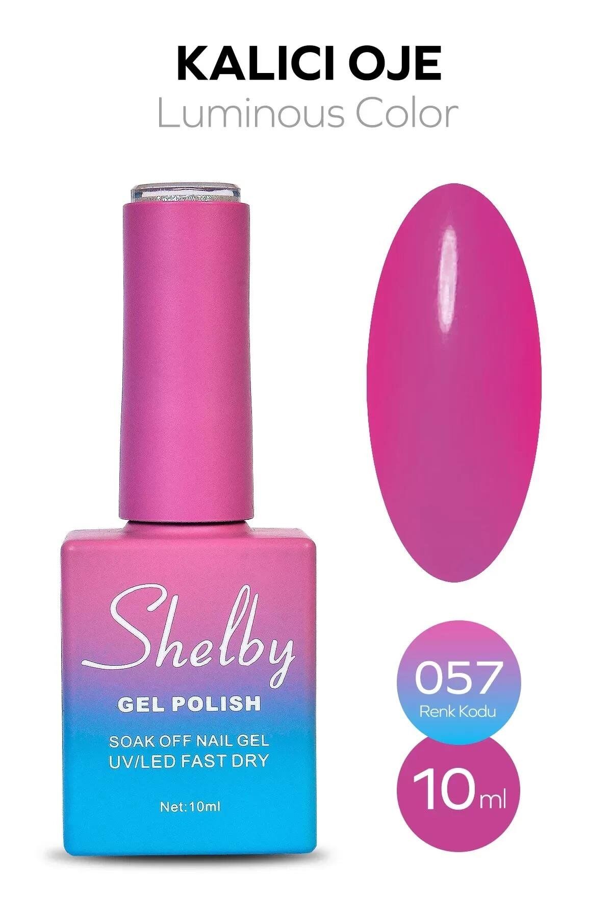 SHELBY 10 ML. A057 LUMINOUS PARLAK KALICI OJE