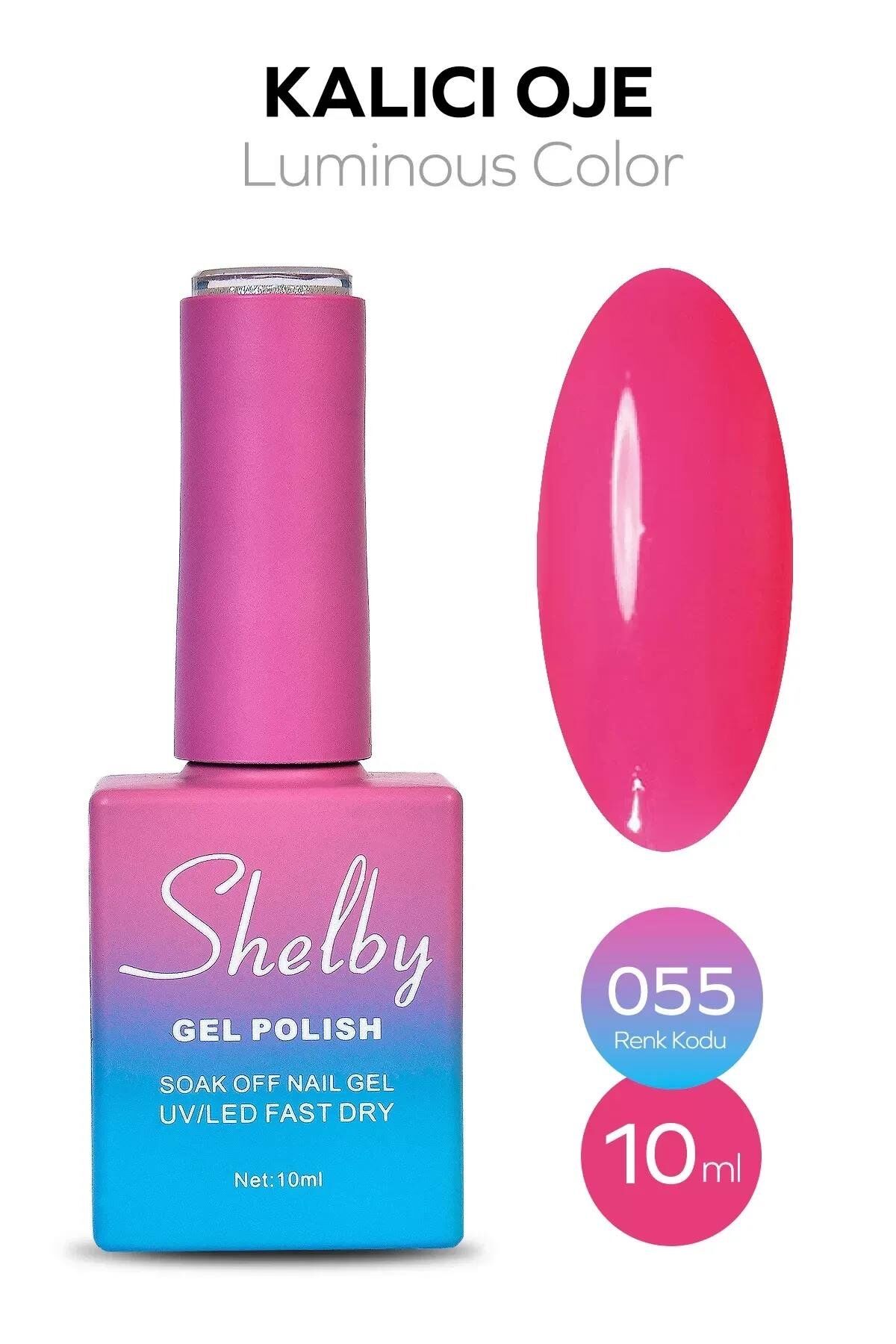 SHELBY 10 ML. A055 LUMINOUS PARLAK KALICI OJE