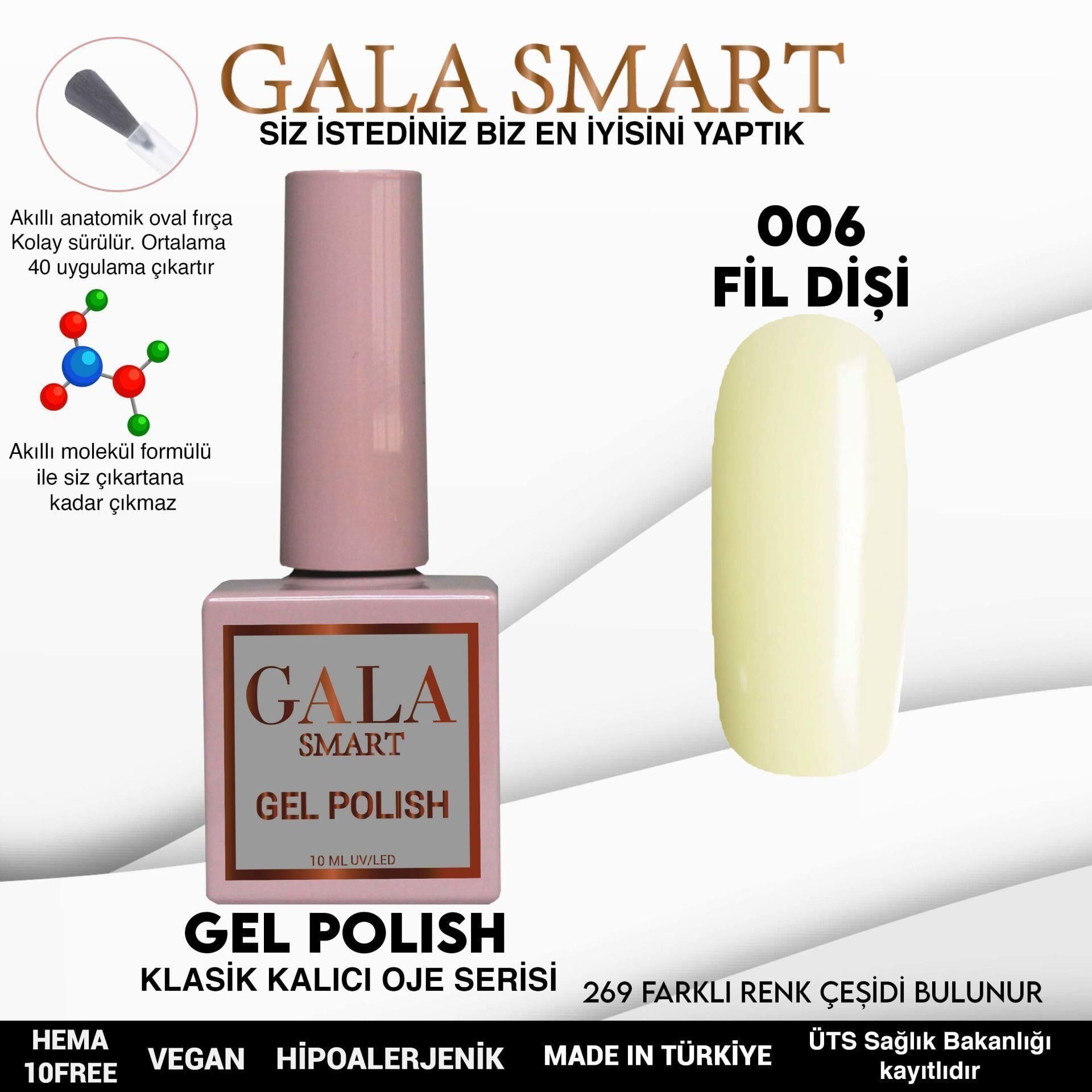GALA SMART CLASSİC KALICI OJE 10 mle NO:006