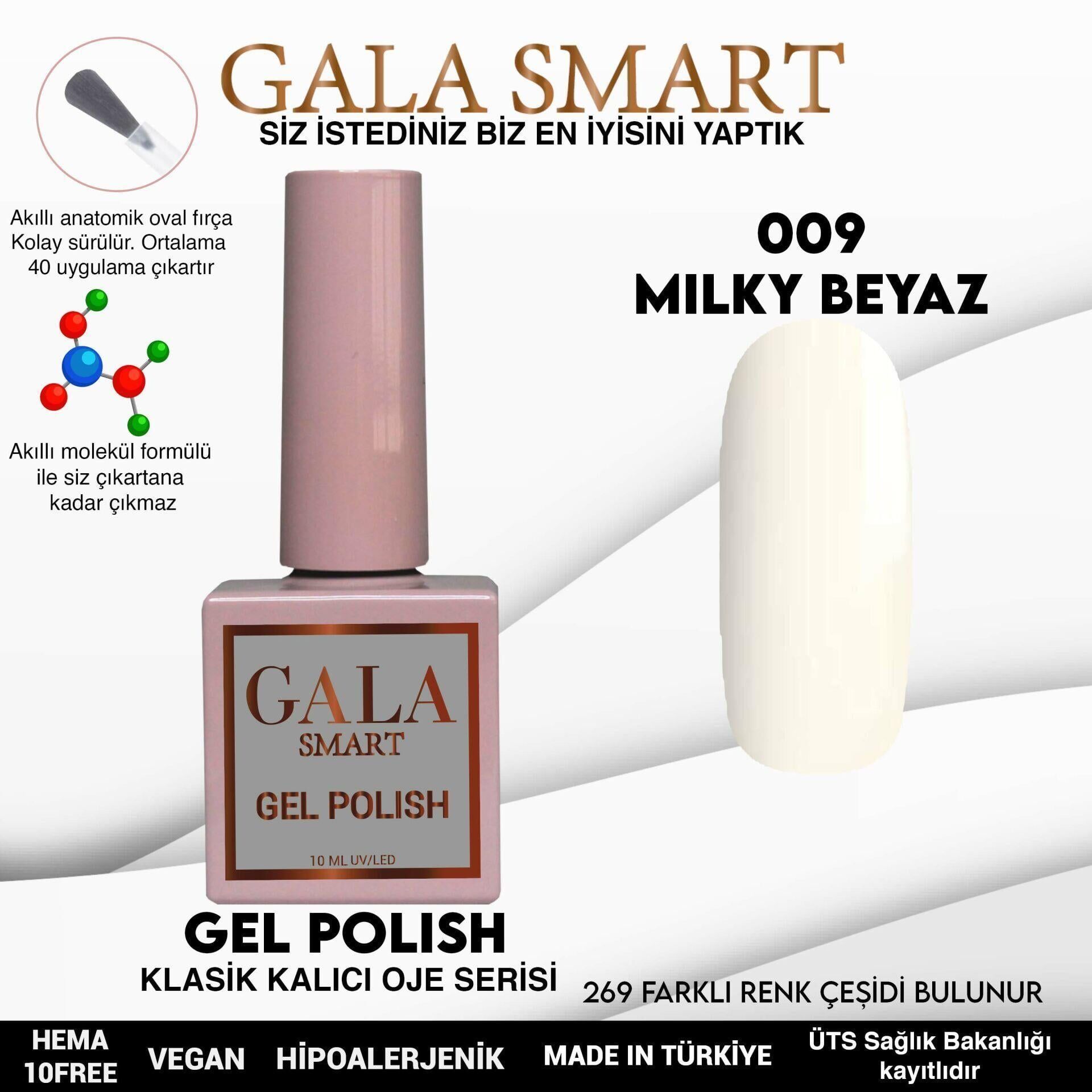 GALA SMART CLASSİC KALICI OJE 10 mle NO:009
