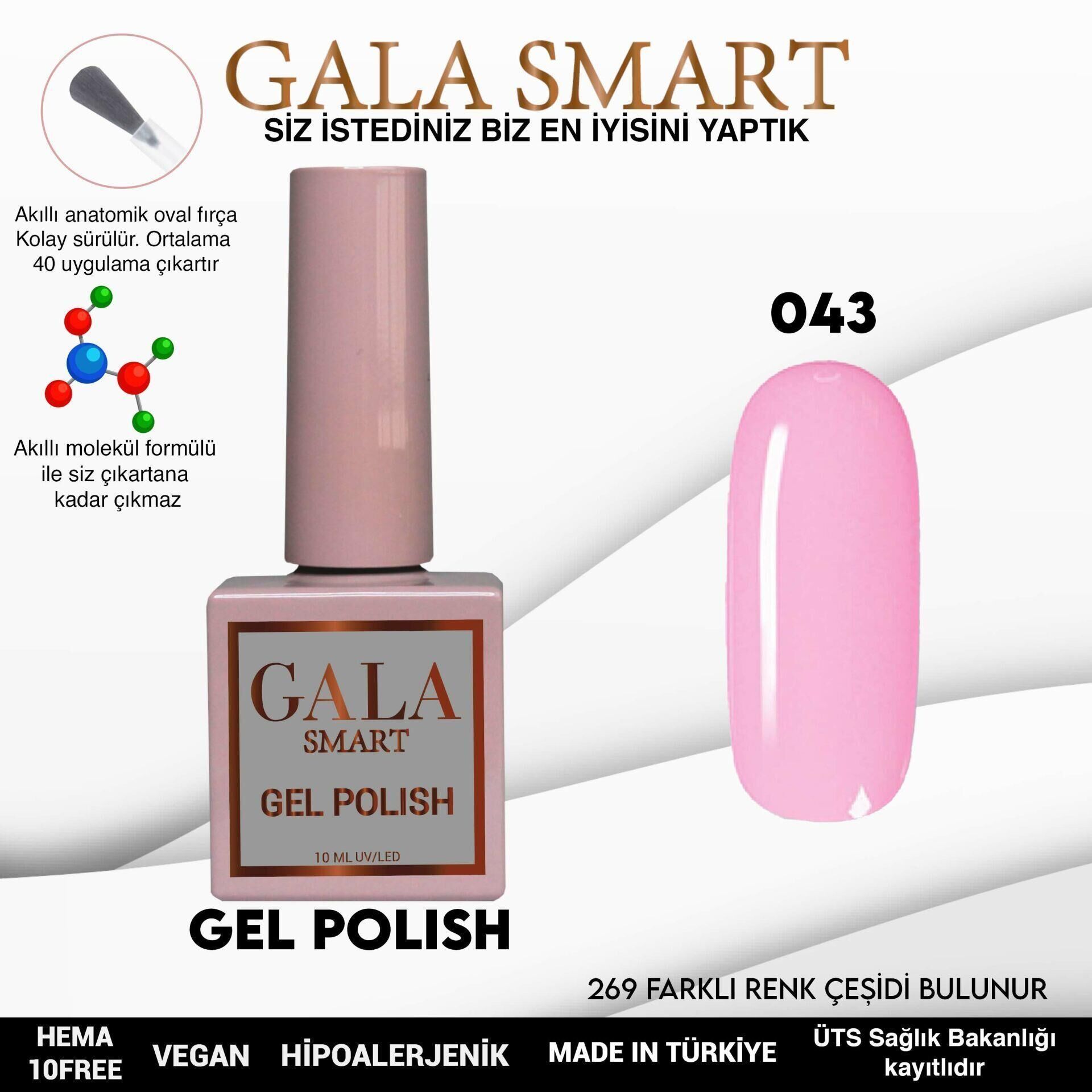 GALA SMART CLASSİC KALICI OJE 10 mle NO:043