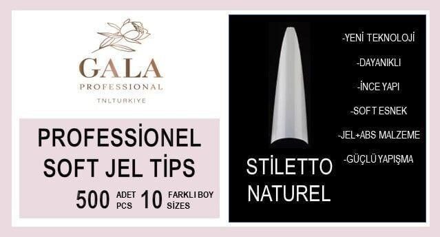 PROTEZ TİPS STİLETTO 500 LÜ NATUREL