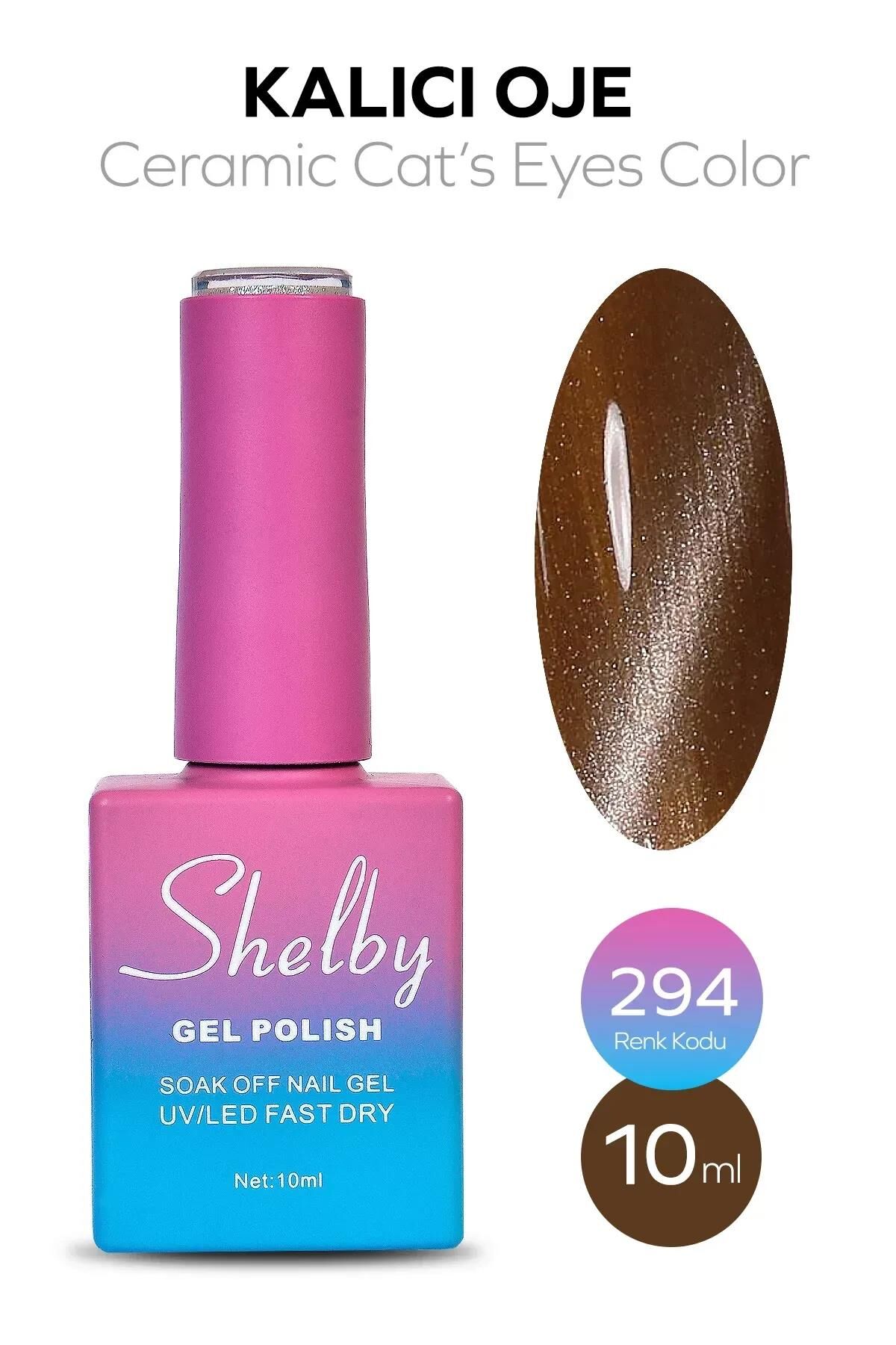 SHELBY 10 ML. A294 SERAMİK KEDİ GÖZÜ KALICI OJE