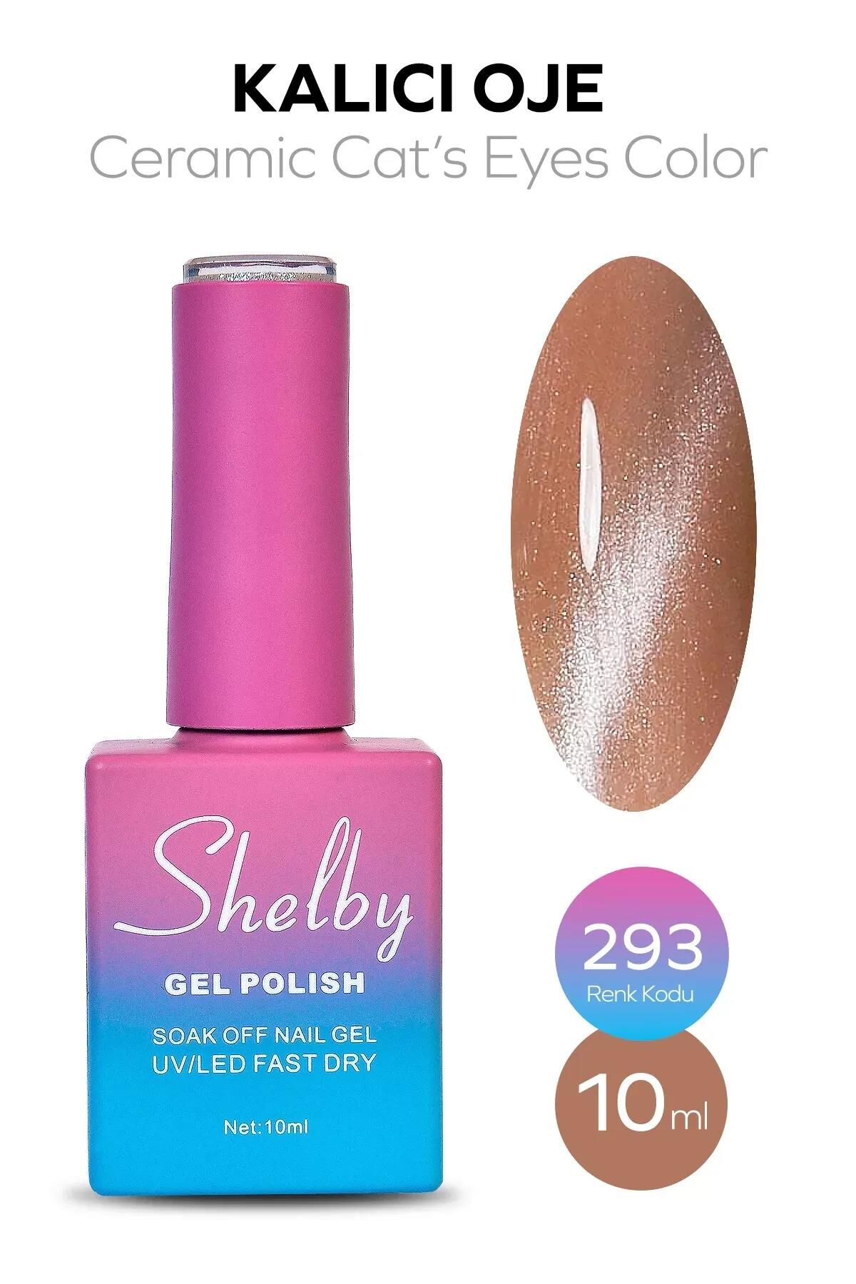 SHELBY 10 ML. A293 SERAMİK KEDİ GÖZÜ KALICI OJE