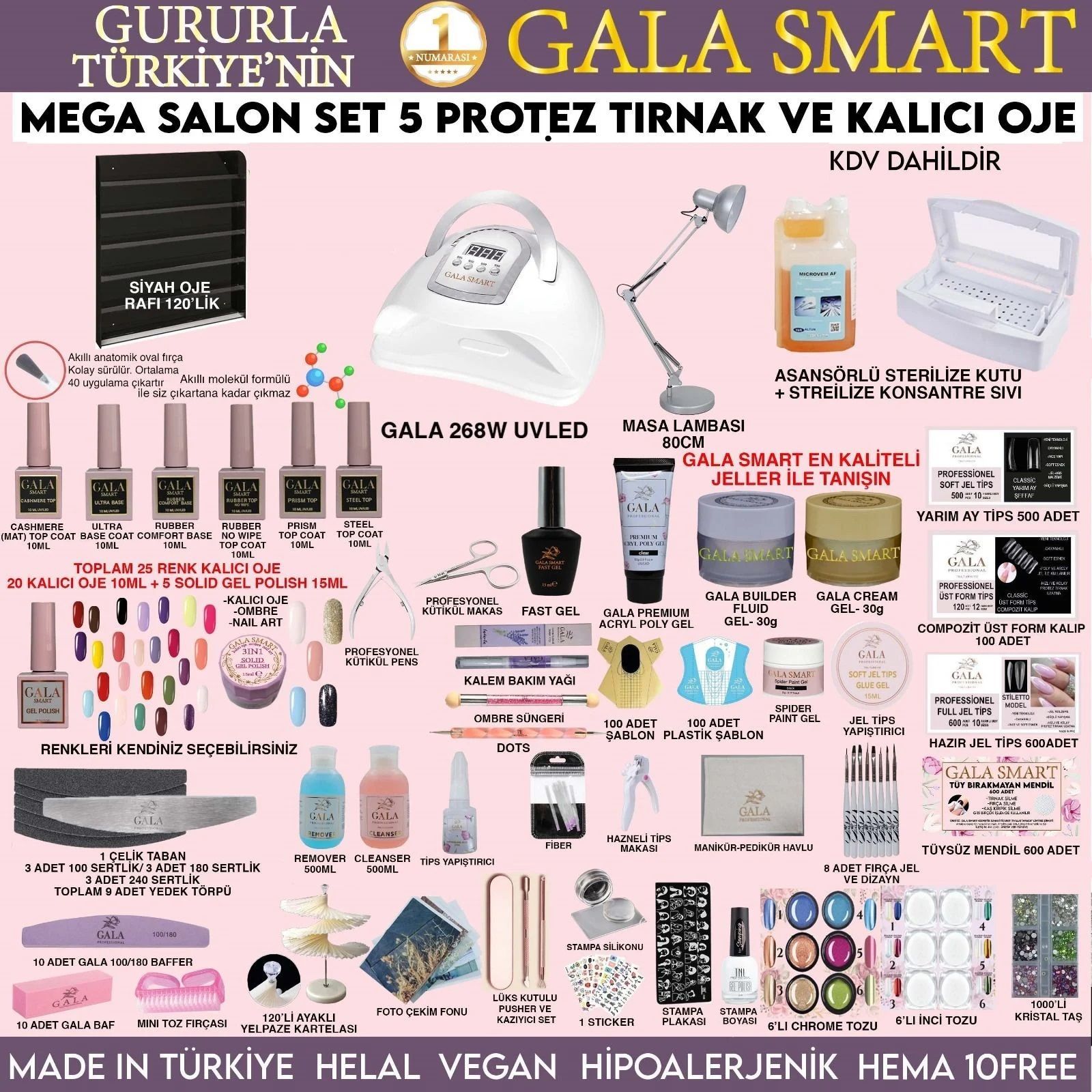 GALA SMART - MEGA SALON SET 5
