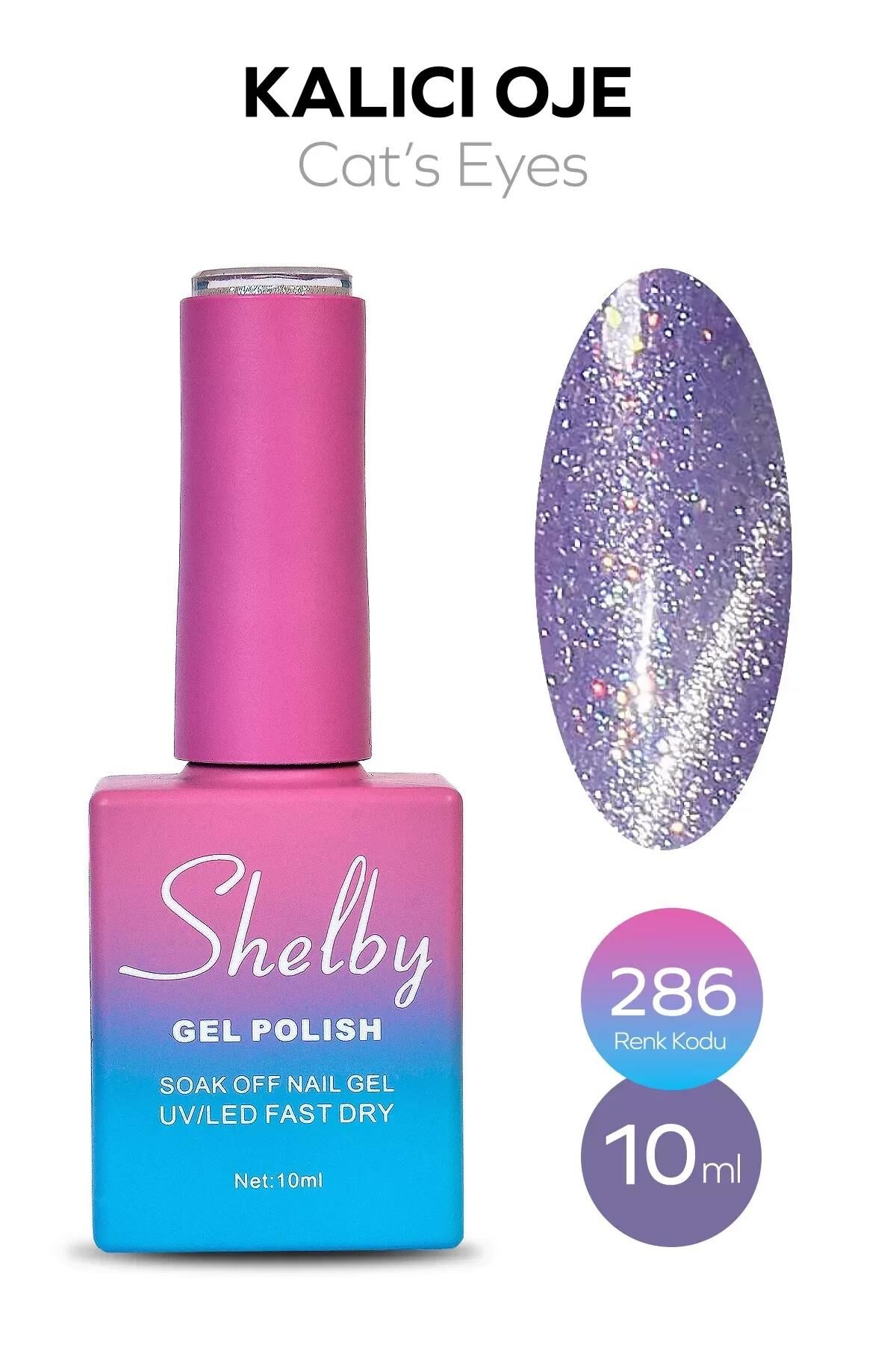 SHELBY 10 ML. A286 KEDİ GÖZÜ KALICI OJE