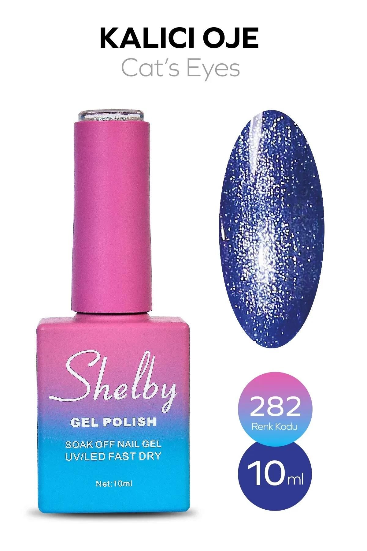 SHELBY 10 ML. A282 KEDİ GÖZÜ KALICI OJE