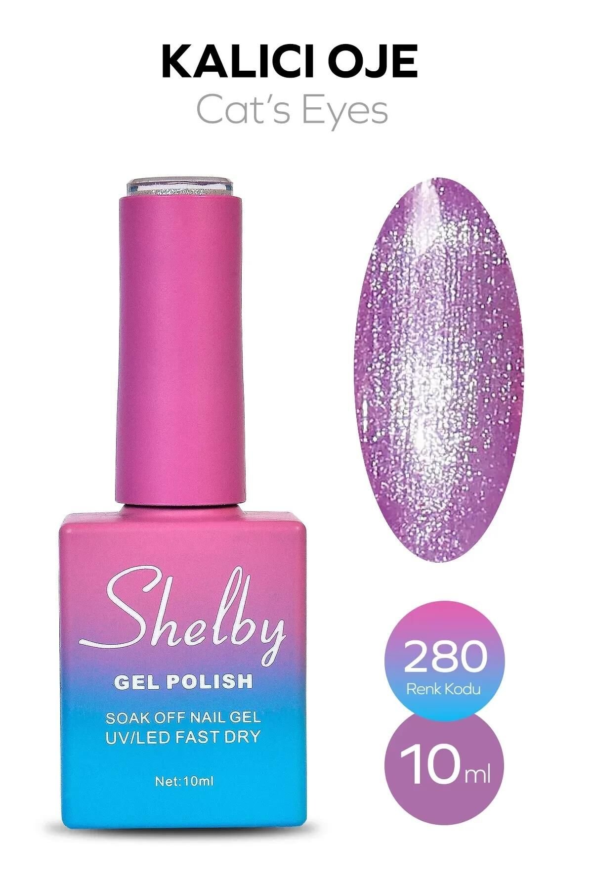 SHELBY 10 ML. A280 KEDİ GÖZÜ KALICI OJE