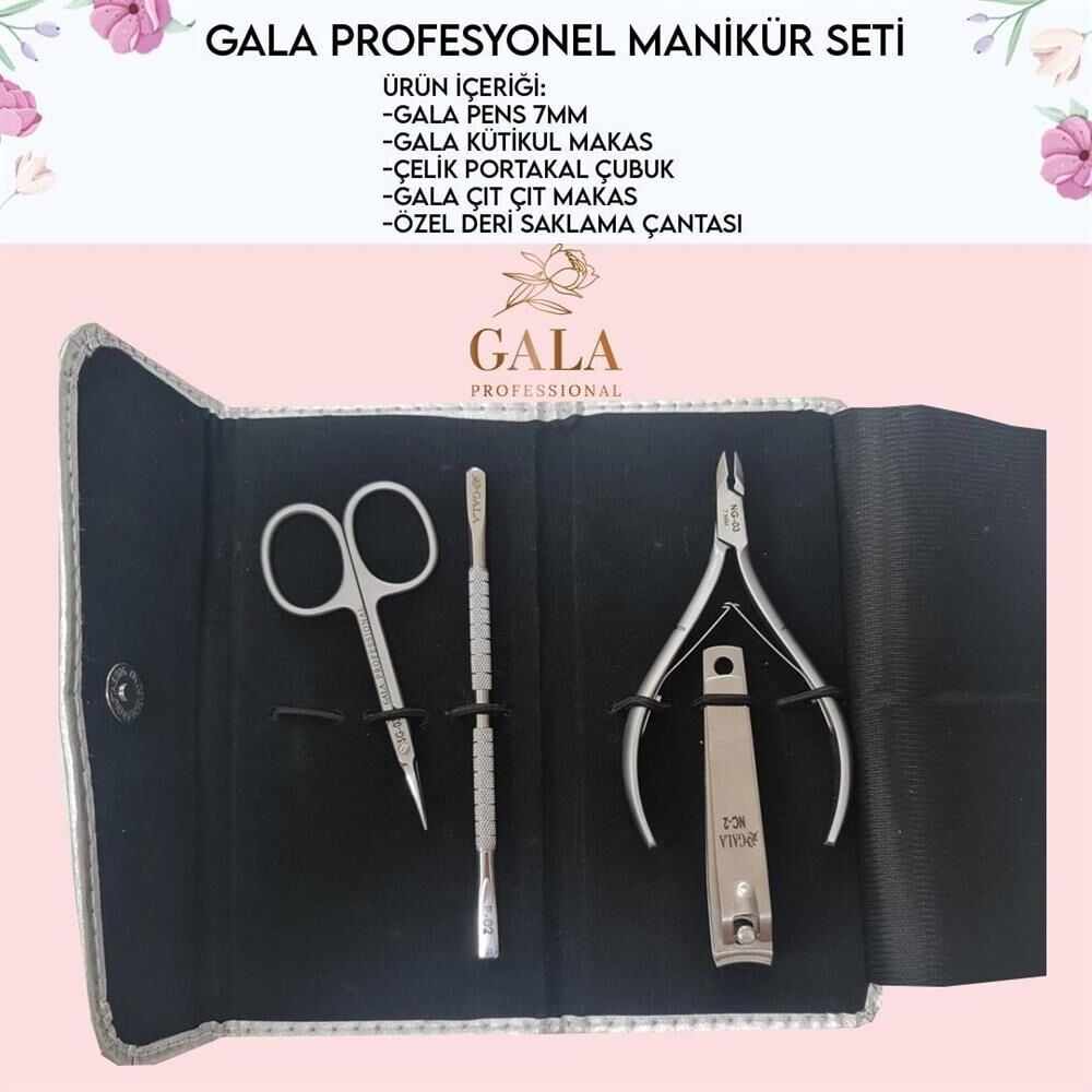GALA PROFESSIONAL MANİKÜR SET