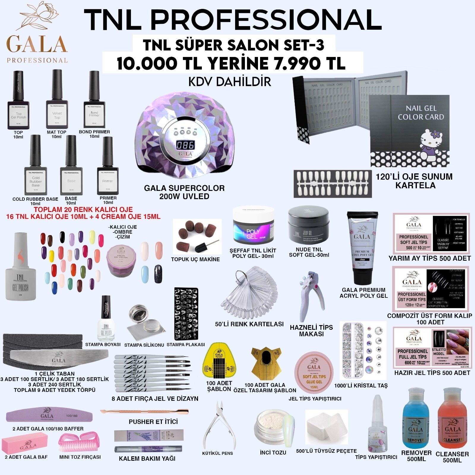 TNL - SÜPER SALON SET - 3