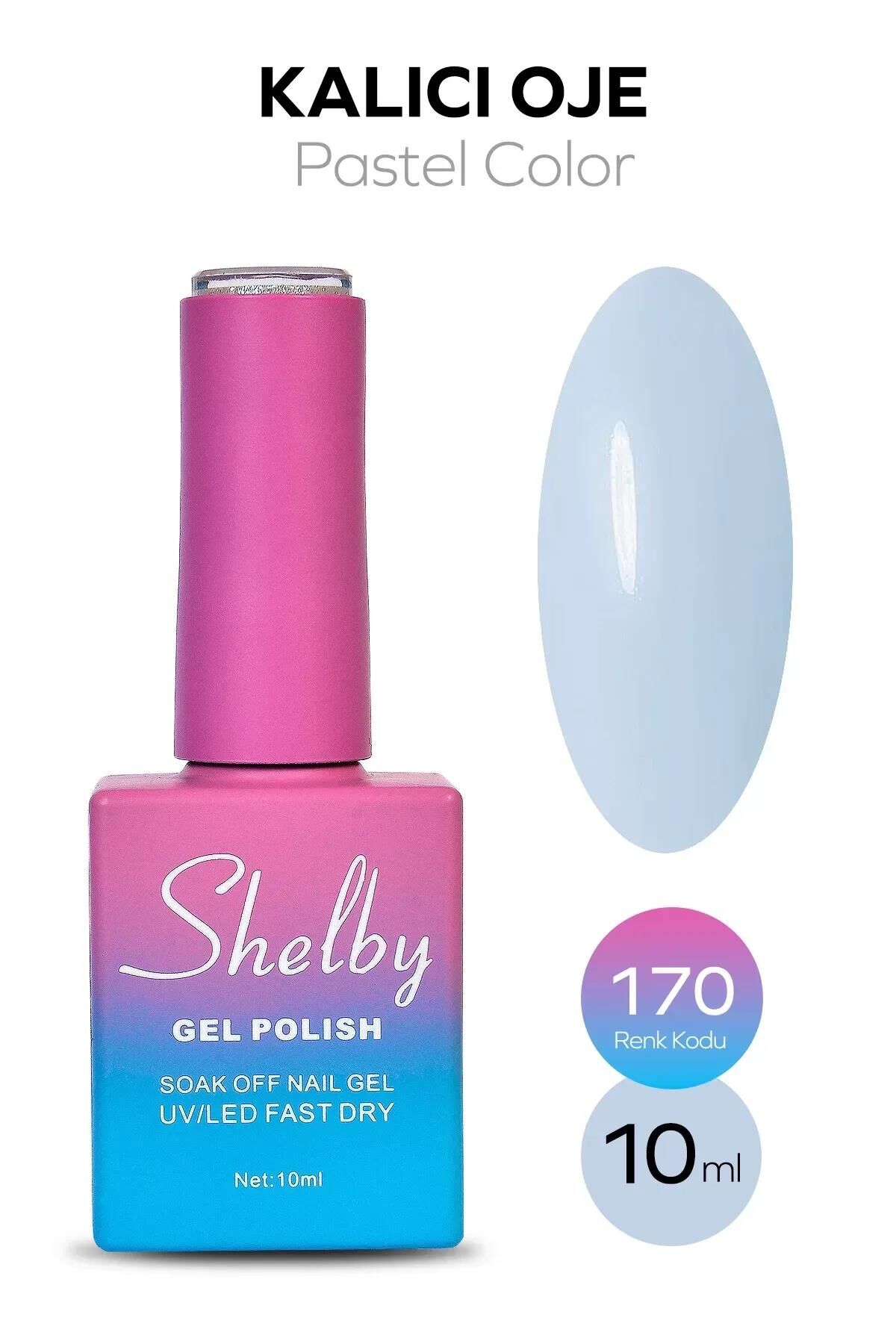 SHELBY 10 ML. A170 PASTEL RENK KALICI OJE