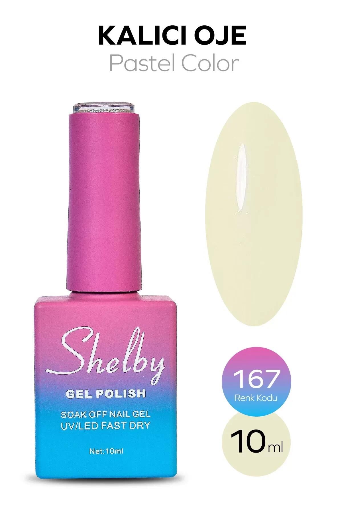 SHELBY 10 ML. A167 PASTEL RENK KALICI OJE