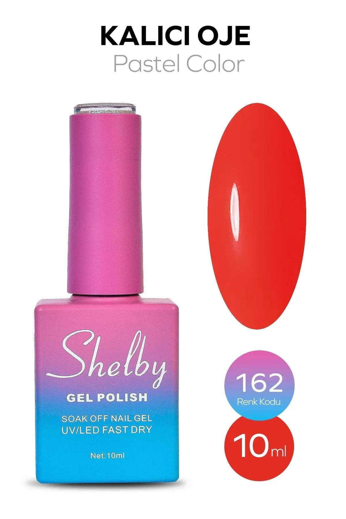 SHELBY 10 ML. A162 PASTEL RENK KALICI OJE